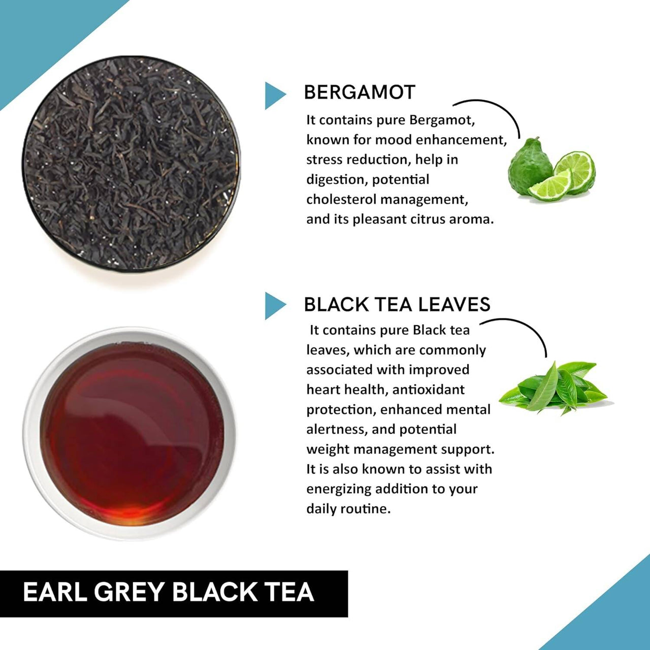 Teacurry Earl Grey Black Tea Bags - Distacart