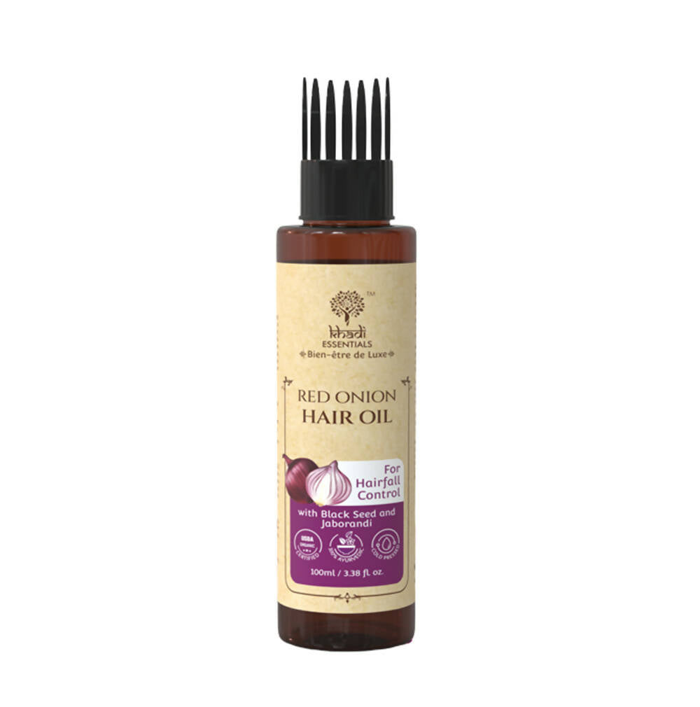 Khadi Essentials Red Onion Oil - Distacart