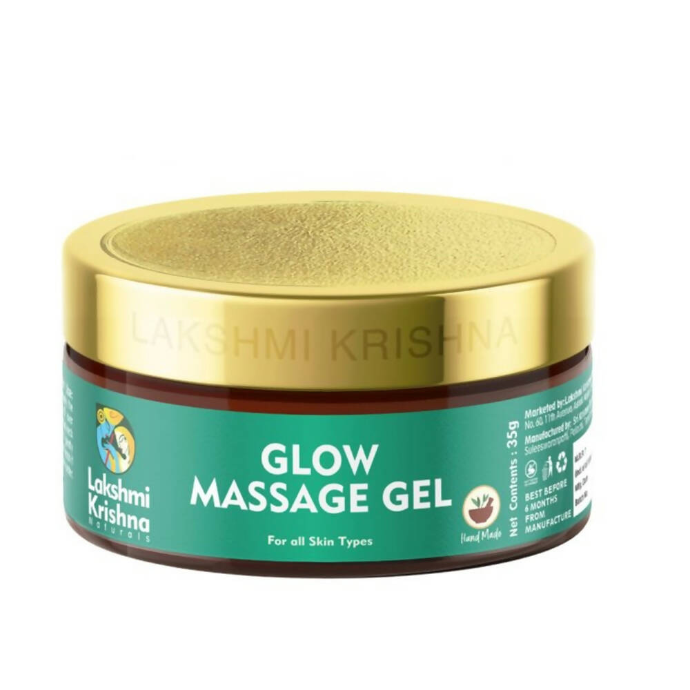 Lakshmi Krishna Naturals Glow Massage Gel - Distacart