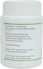 Thumbnail for Jain Ayurveda Brahmi Capsules Ingredients