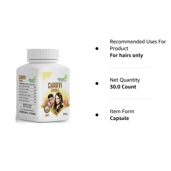Ujwala Ayurvedashram Charvi Capsules - Distacart