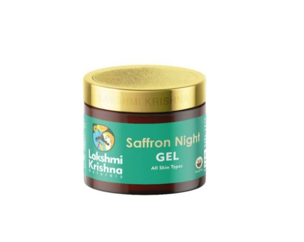 Lakshmi Krishna Naturals Saffron Night Gel - Distacart