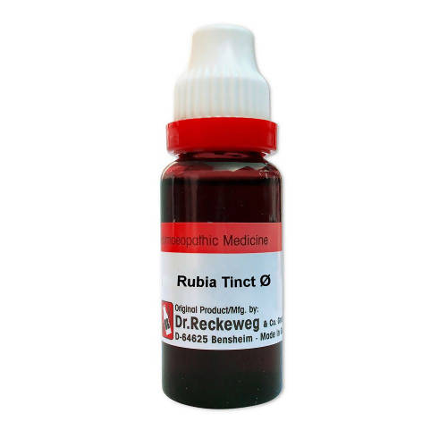 Dr. Reckeweg Rubia Tinct Mother Tincture Q