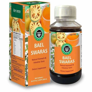Heera Ayurvedic Bael Juice, sugar free Premium Juice- Controls Cholestrol - Distacart