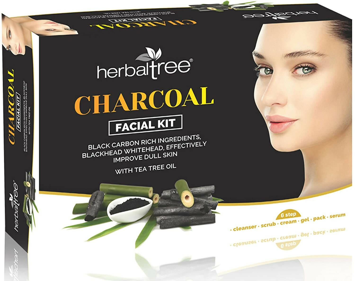 Herbal Tree Charcoal Facial Kit - Distacart