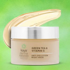 Kaya Green Tea And Vitamin E Night Mask