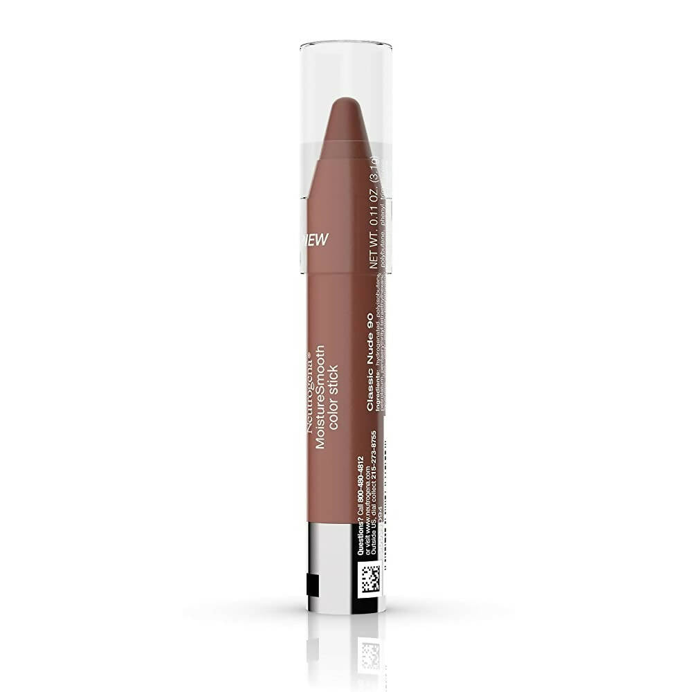 Neutrogena Moisturesmooth Shimmery, Sheer Color Stick, 90 Classic Nude - Distacart