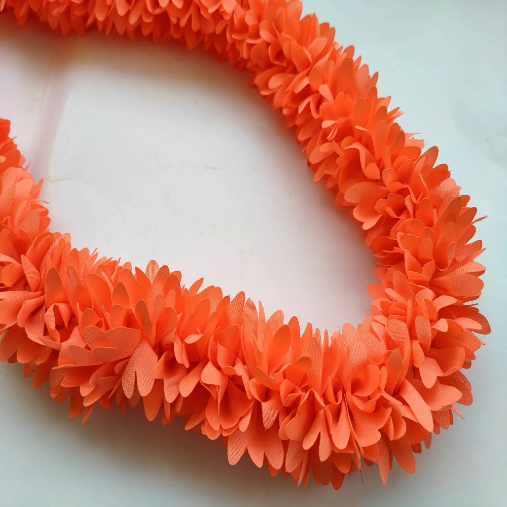 Orange Fabric Reusable Garland For God Frames