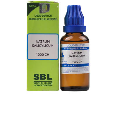 SBL Homeopathy Natrum Salicylicum Dilution