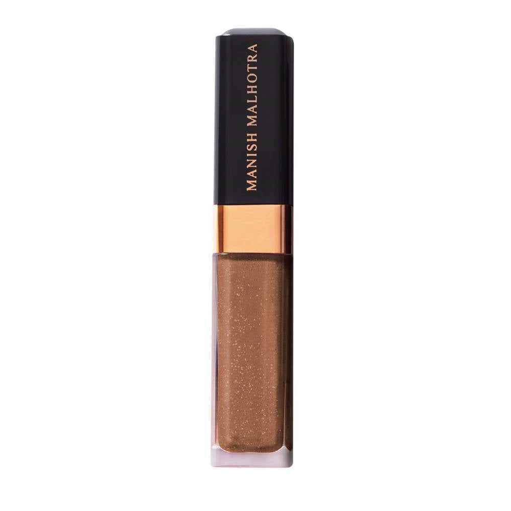 Manish Malhotra Hi-Shine Lip Gloss - Copper Rose - Distacart