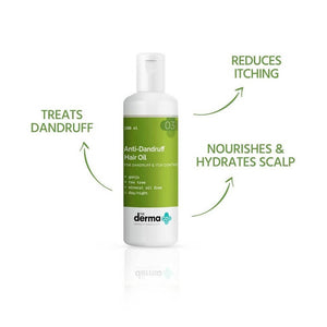 The Derma Co Anti-Dandruff Hair Oil For Dandruff & Itch Control