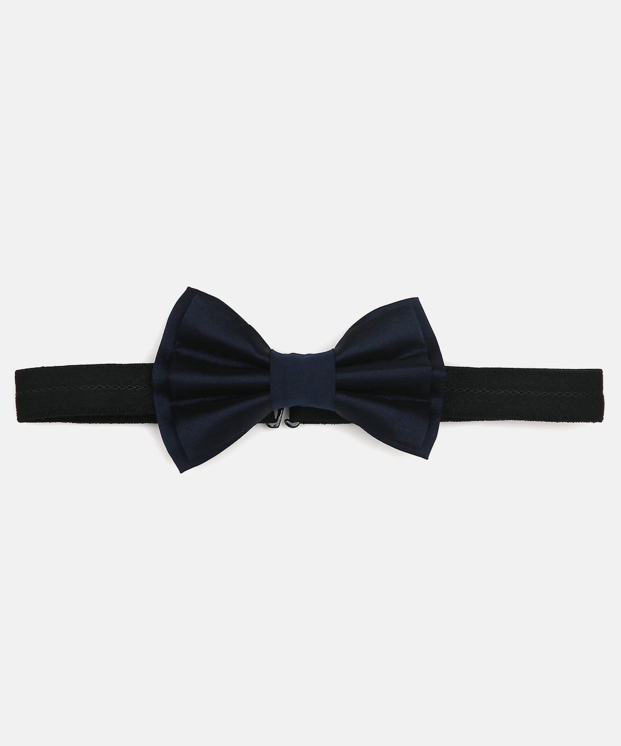 Manet Boys Solid Double Layer Bow - Navy - Distacart