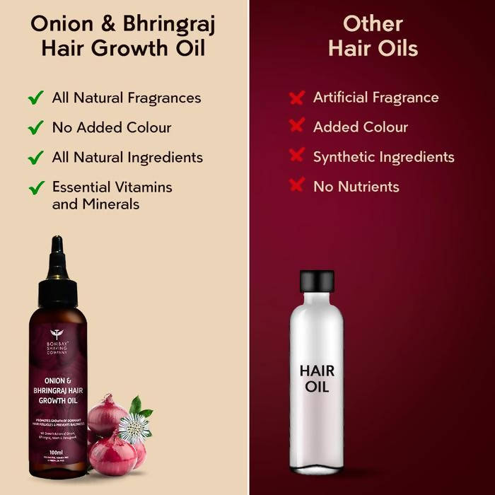 Bombay Company Onion & Bhringraj Hair Growth Oil