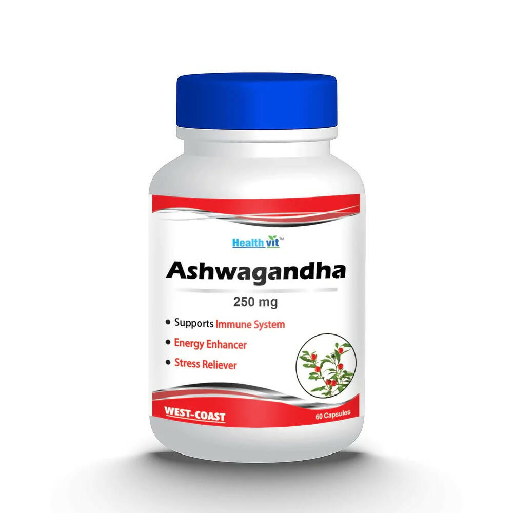 Healthvit Ashwagandha Capsules - Distacart
