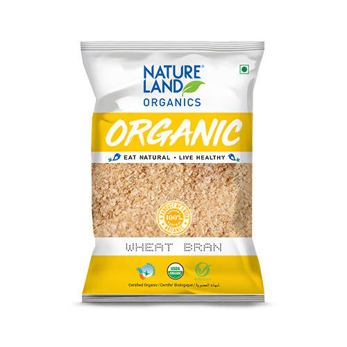 Nature Land Organics Wheat Bran - Distacart