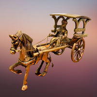 Thumbnail for Brass Horse Cart - Distacart
