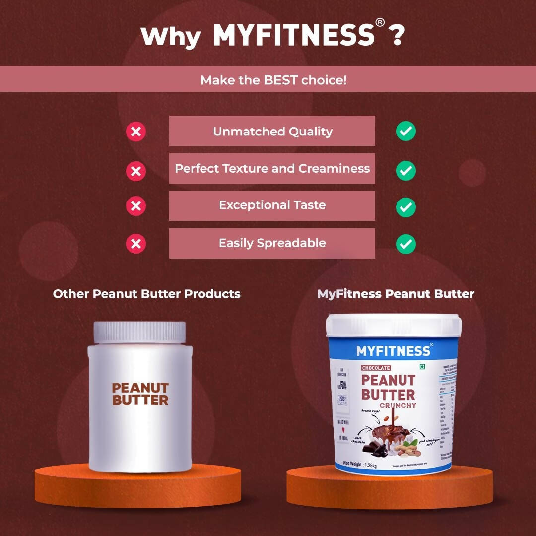 Myfitness Chocolate Peanut Butter Smooth - Distacart