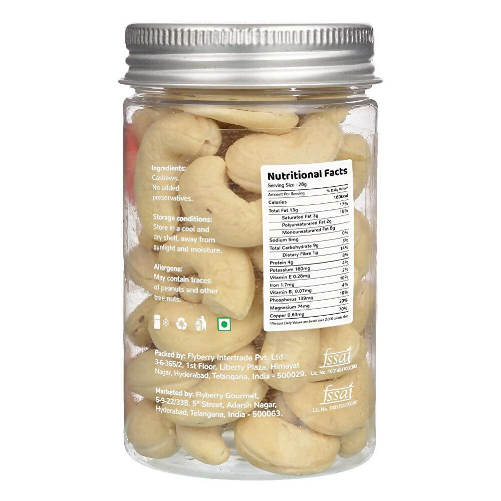 Flyberry Gourmet Premium Cashew Nuts - Distacart