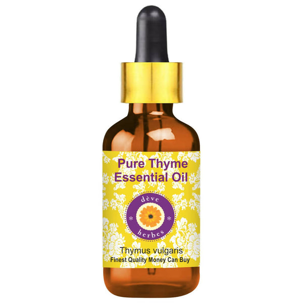 Deve Herbes Pure Thyme Essential Oil - Distacart