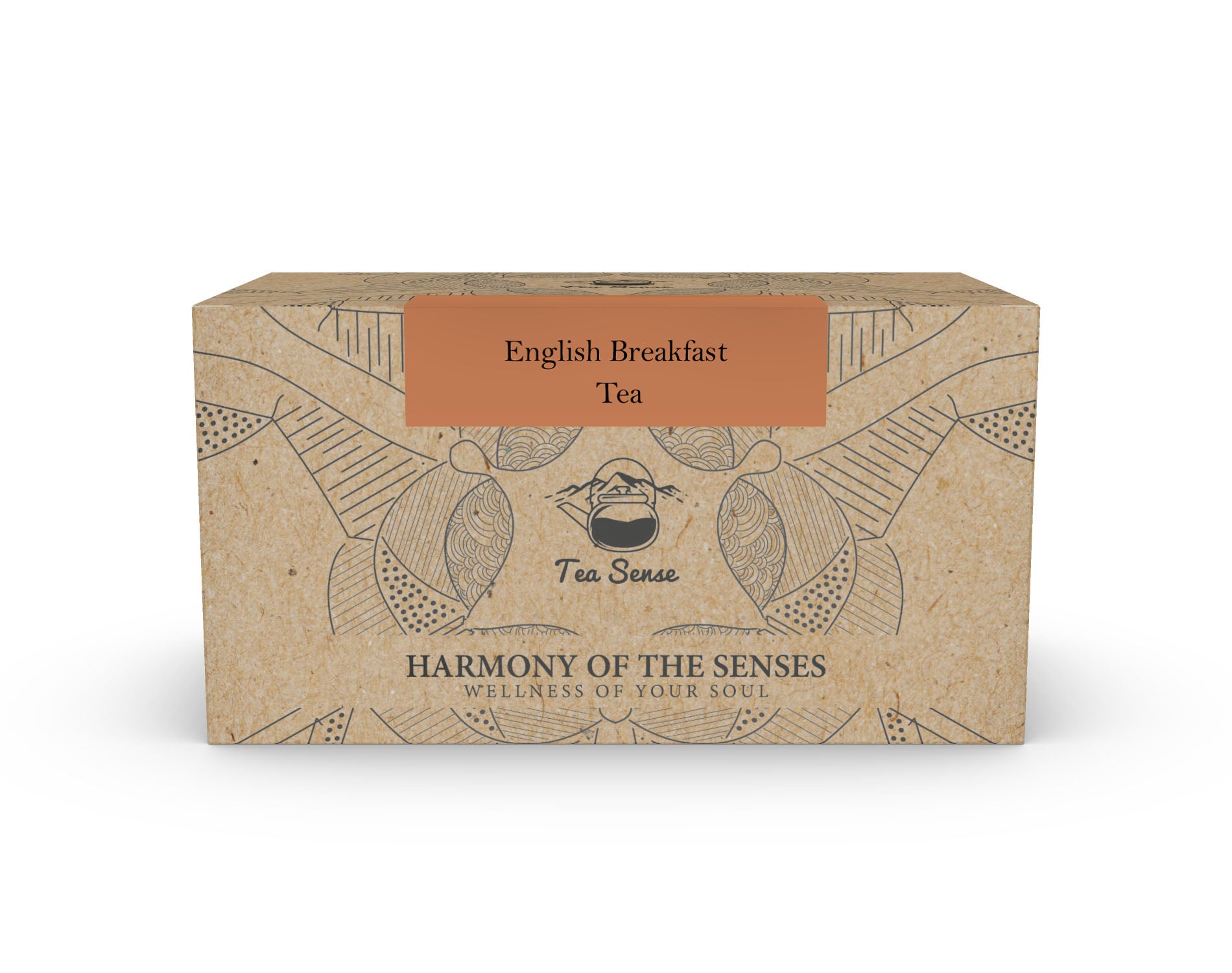 Tea Sense English Breakfast Tea Bags Box - Distacart