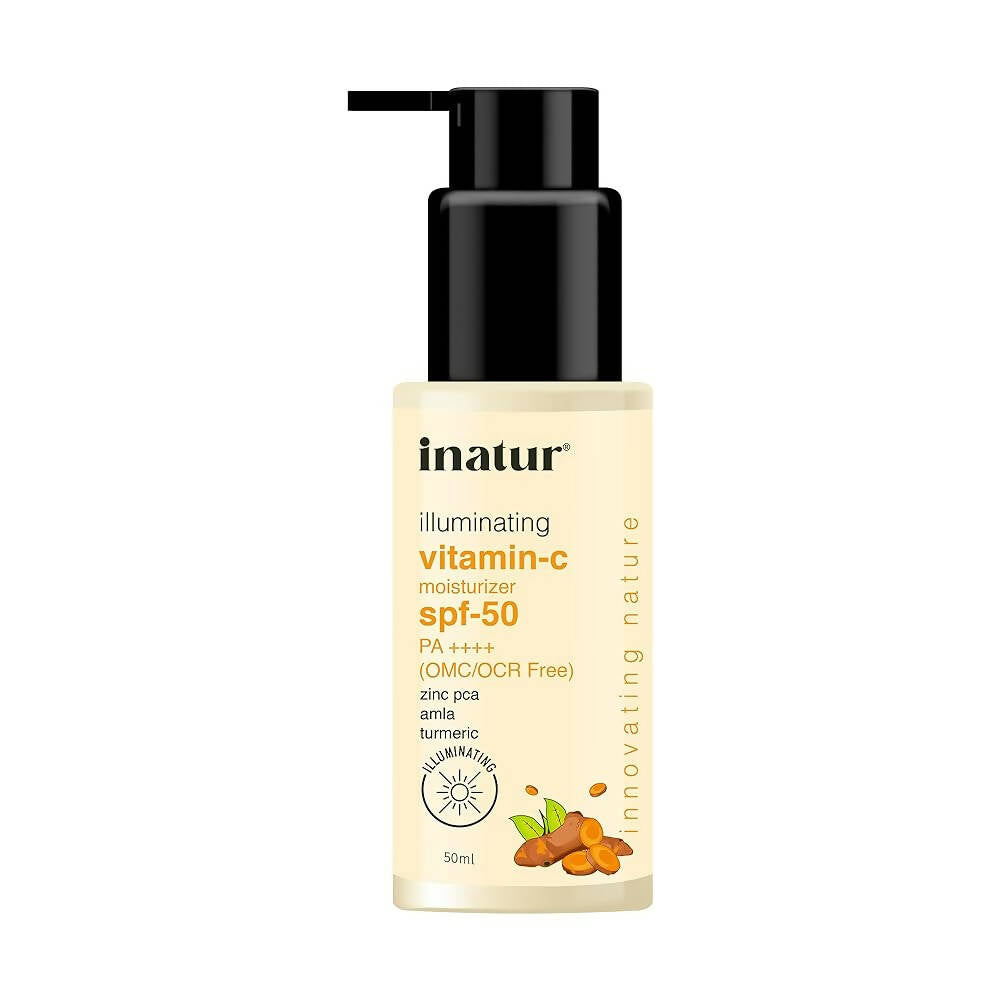 Inatur Illuminating Vitamin C Sunscreen SPF50 - Distacart