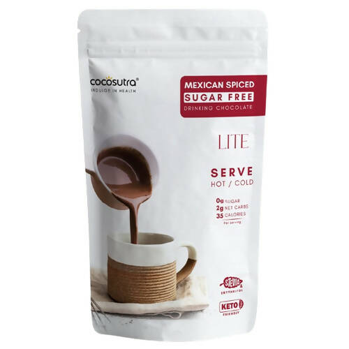 Cocosutra Lite- Sugar Free Caramel Drinking Chocolate Mix - Distacart