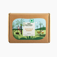 Thumbnail for Two Brothers Organic Farms Date Palm Jaggery Solid, Pure Date Palm Sap - Distacart