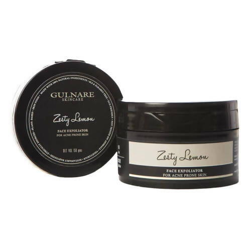 Gulnare Skincare Zesty Lemon Face Exfoliator - Distacart