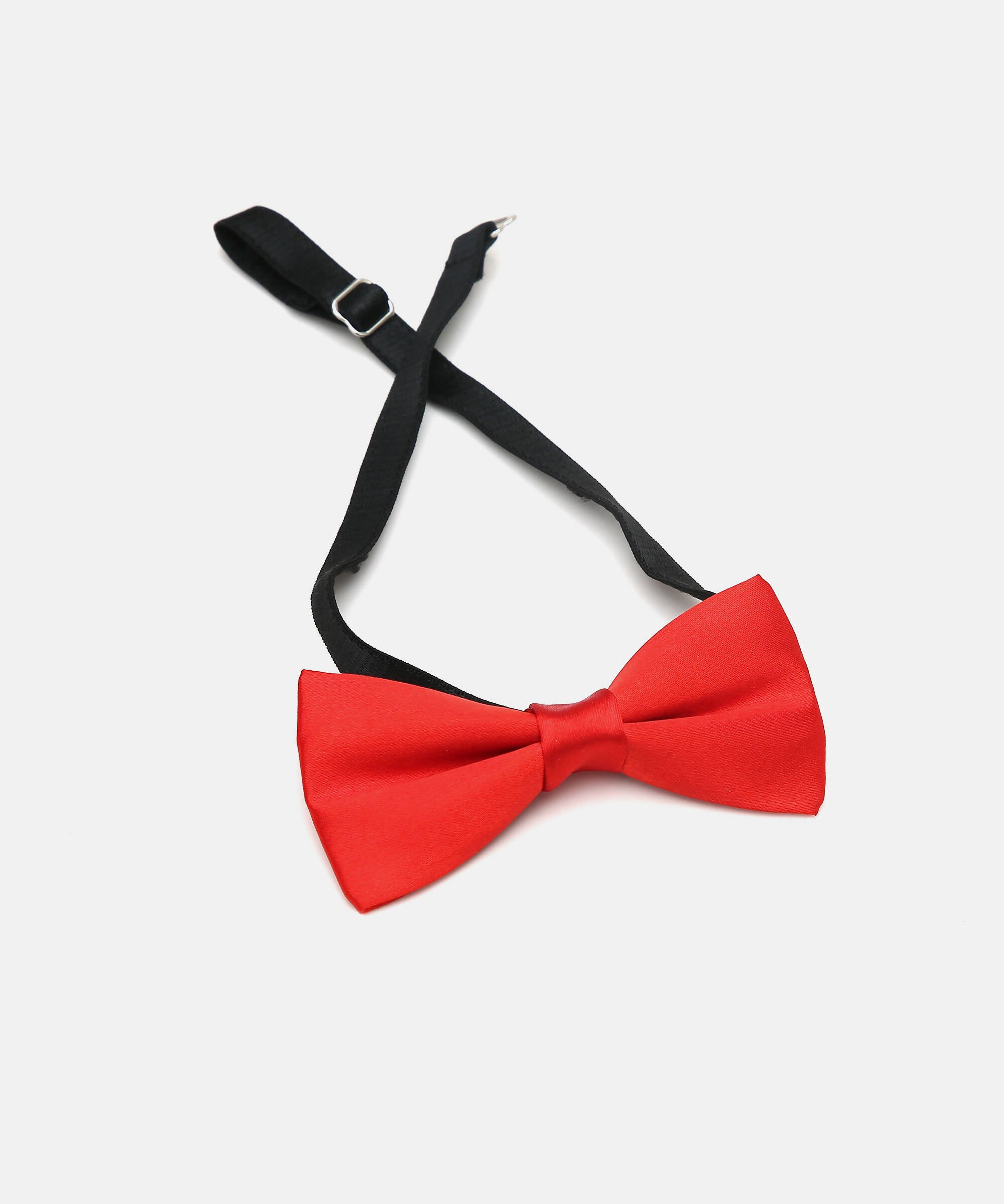 Manet Boys Solid Single Layer Bow - Red - Distacart