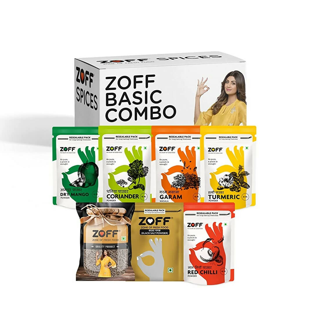 Zoff Spices Basic Combo - Distacart