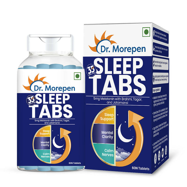 Dr. Morepen Sleep Tabs Melatonin 5mg Sleeping Tablets - Distacart
