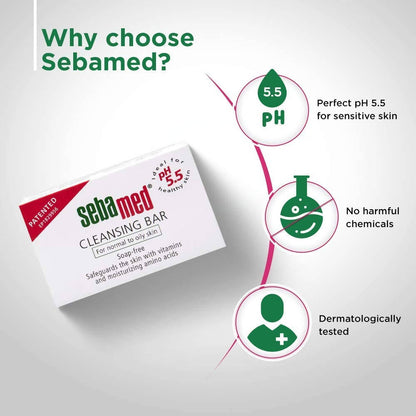 Sebamed Cleansing Bar Soap - Distacart