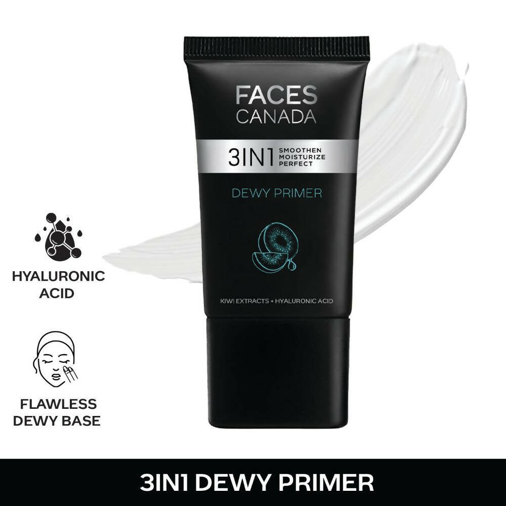 Faces Canada 3in1 Dewy Primer - Instant Smooth & Dewy Perfection - Distacart