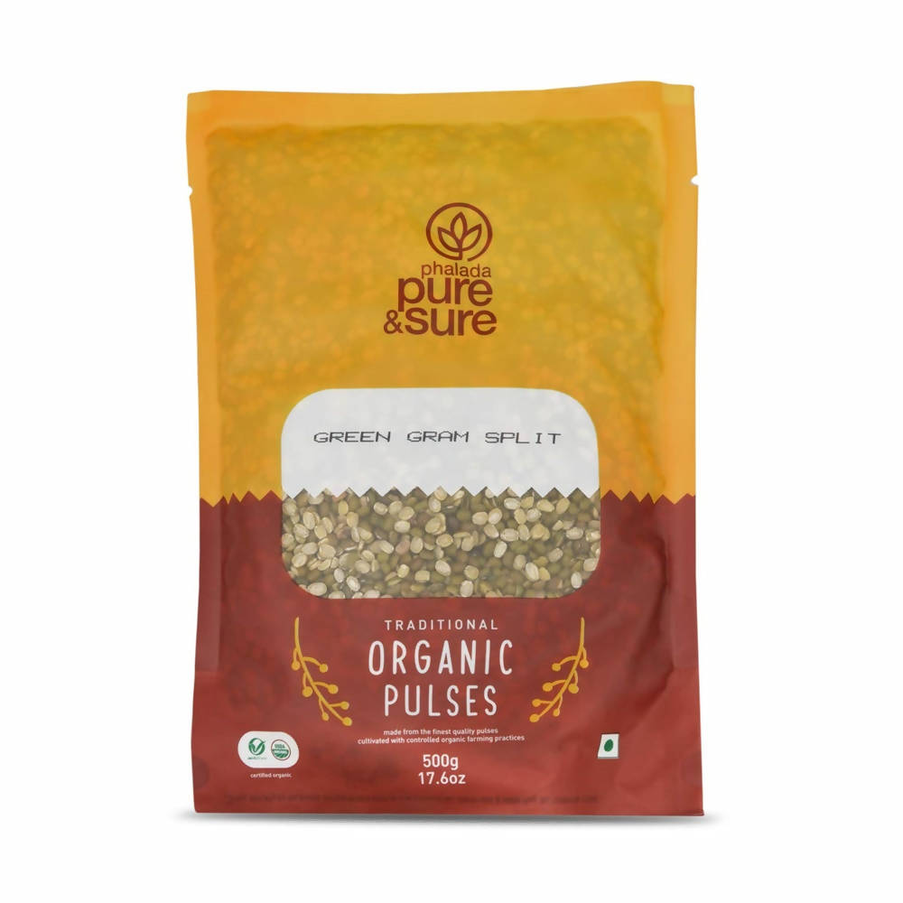 Green Gram Split Traditional Organic Pulses