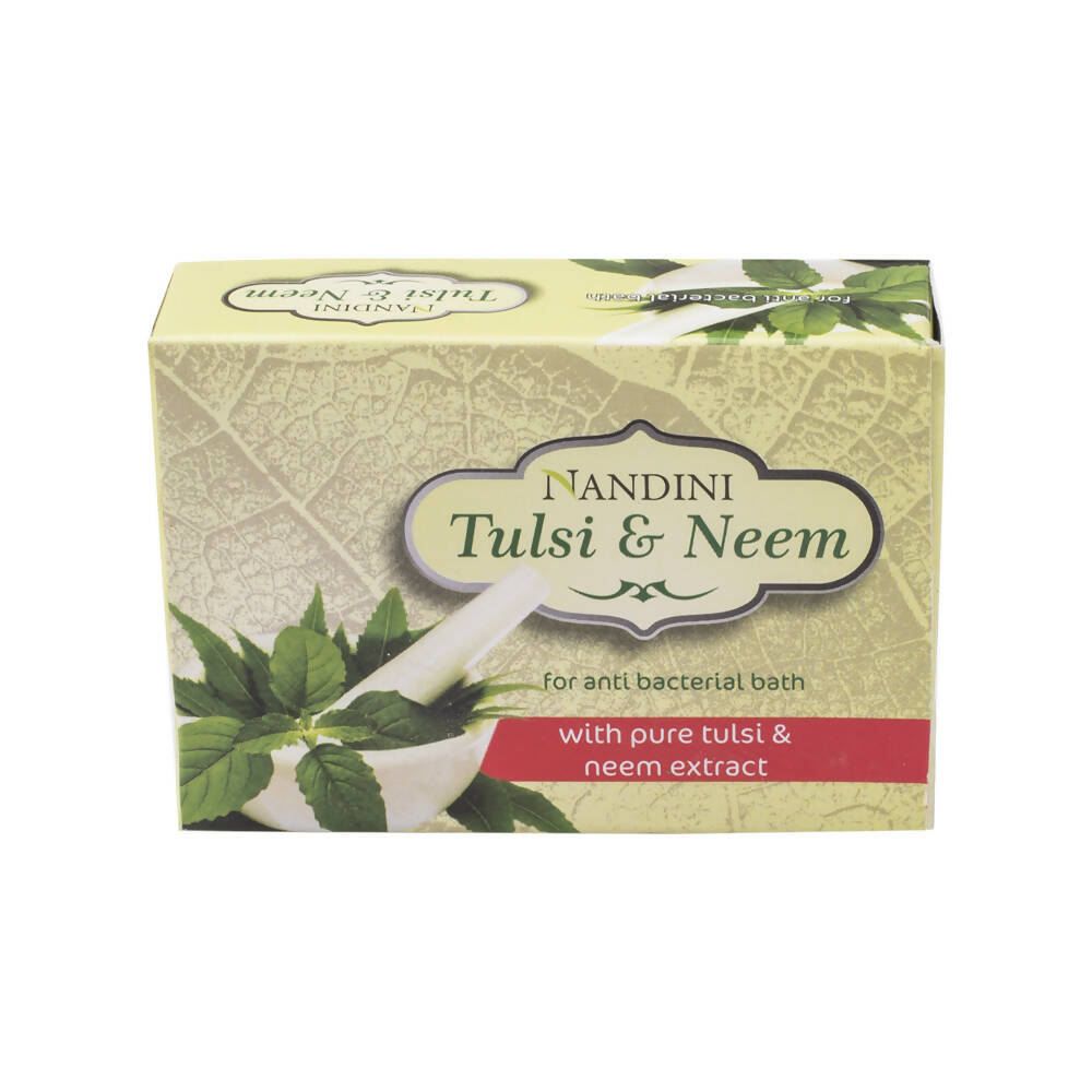 Nandini Herbal Tulsi And Neem Soap - Distacart