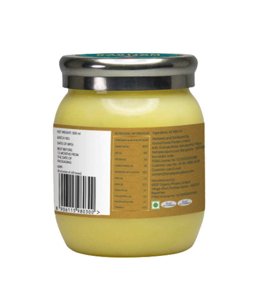 Himalayan Natives A2 Gir Cow Bilona Ghee - Distacart