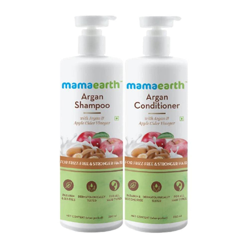 Mamaearth Argan Shampoo &amp; Conditioner Combo