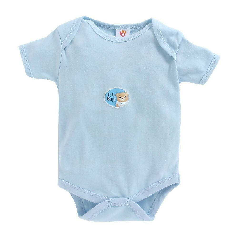 EIO New Born Baby Rompers Body Suits Jump Suit For Boys And Girls - Blue - Distacart