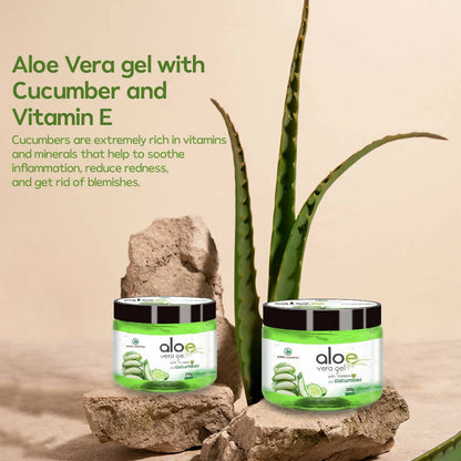 Korus Essential Aloe Vera Gel with Cucumber and Vitamin E - Distacart