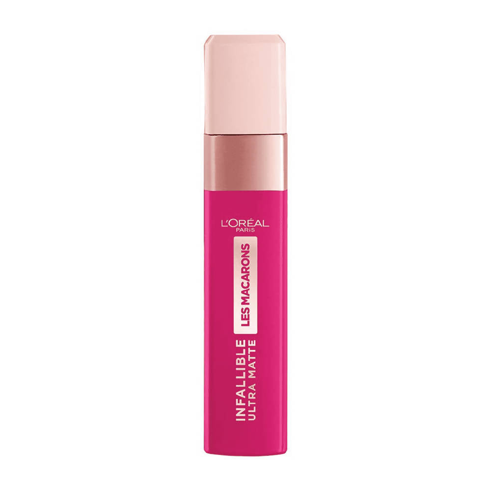L'Oreal Paris Infallible Ultra Matte Liquid Les Macarons Lipstick - 838 Berry Cherie - Distacart