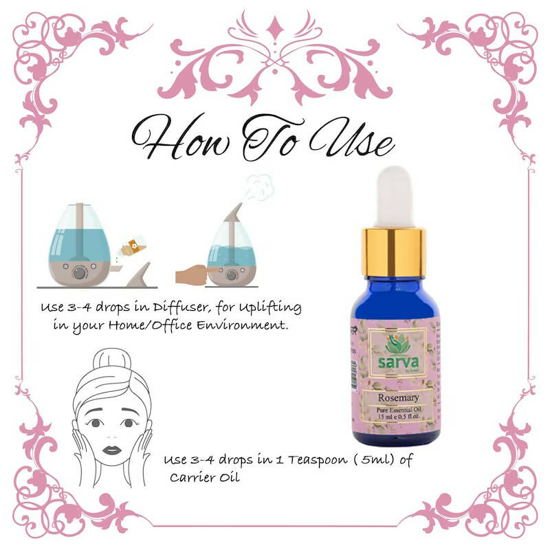 Sarva by Anadi Rosemary Pure Essential Oil - Distacart