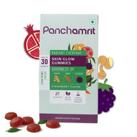Thumbnail for Panchamrit Skin Glow Gummies-Strawberry Flavor - Distacart
