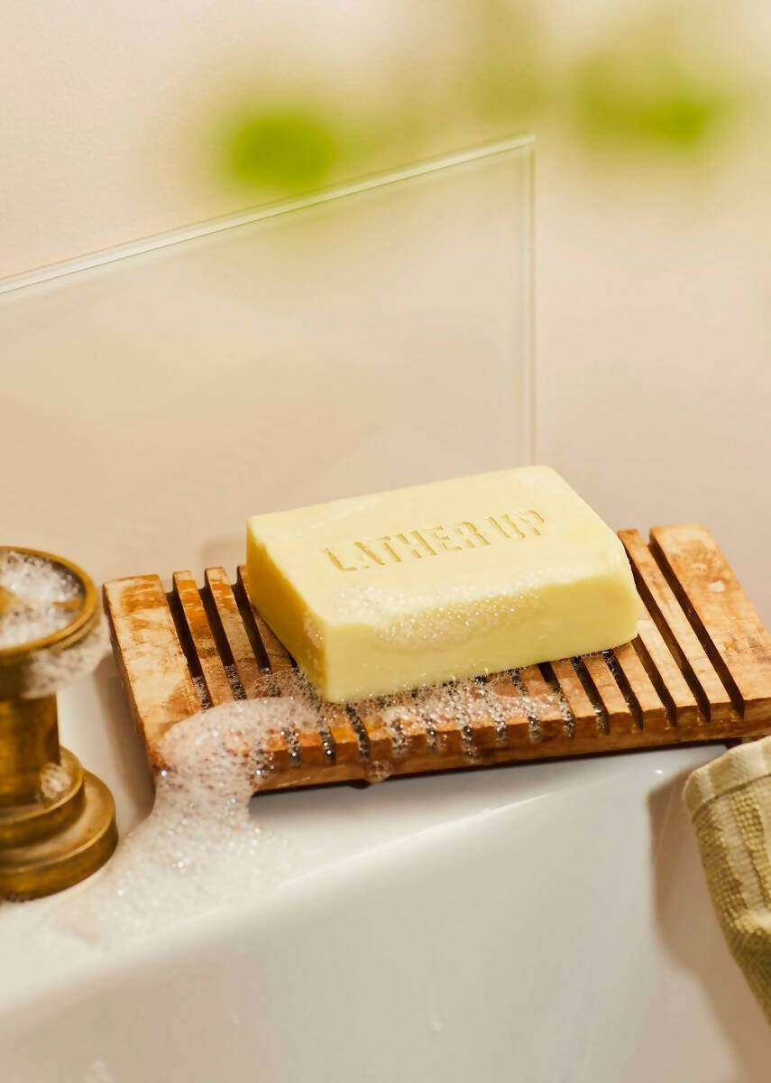 The Body Shop Moringa Cleansing Face & Body Bar - Distacart
