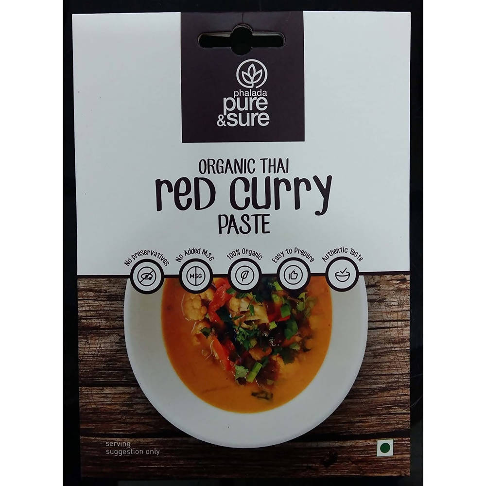 Pure & Sure Organic Thai Red Curry Paste - Distacart