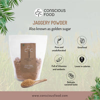 Thumbnail for Conscious Food Organic Golden Sugar (Jaggery Powder)