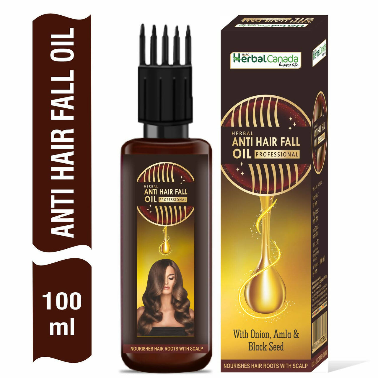 Herbal Canada Anti Hair Oil Professional - Distacart