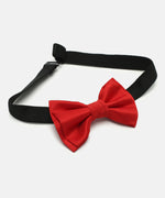 Thumbnail for Manet Boys Solid Double Layer Bow - Red - Distacart
