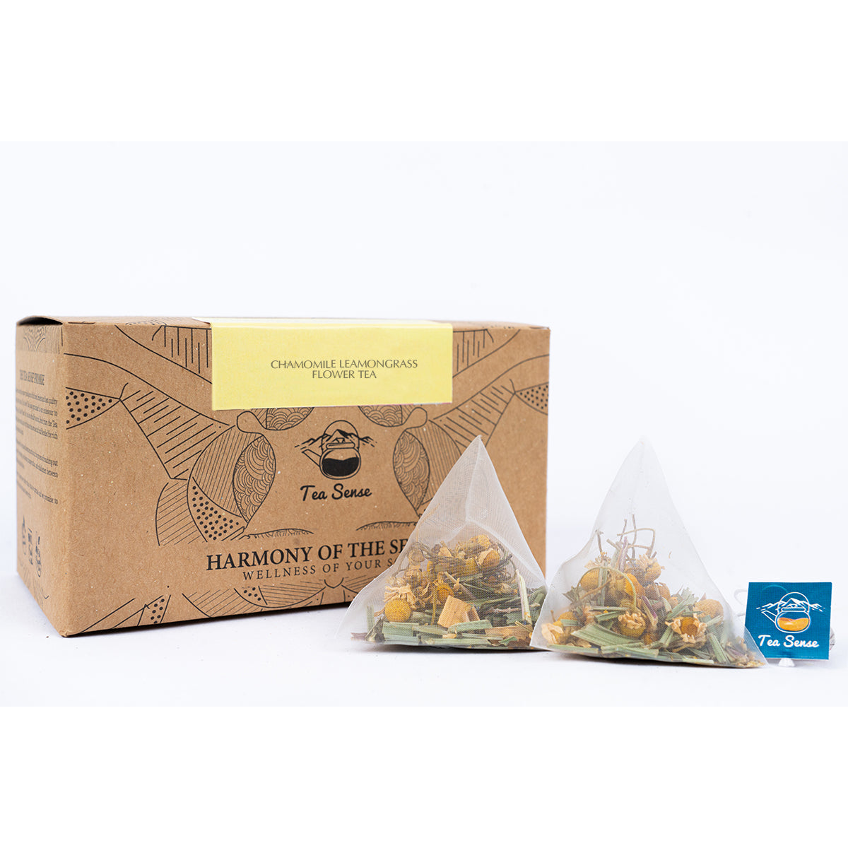 Tea Sense Chamomile Lemongrass Tea Bags Box - Distacart