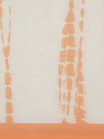 Thumbnail for Orange Organza Printed Saree With Blouse Piece - Nivaa - Distacart