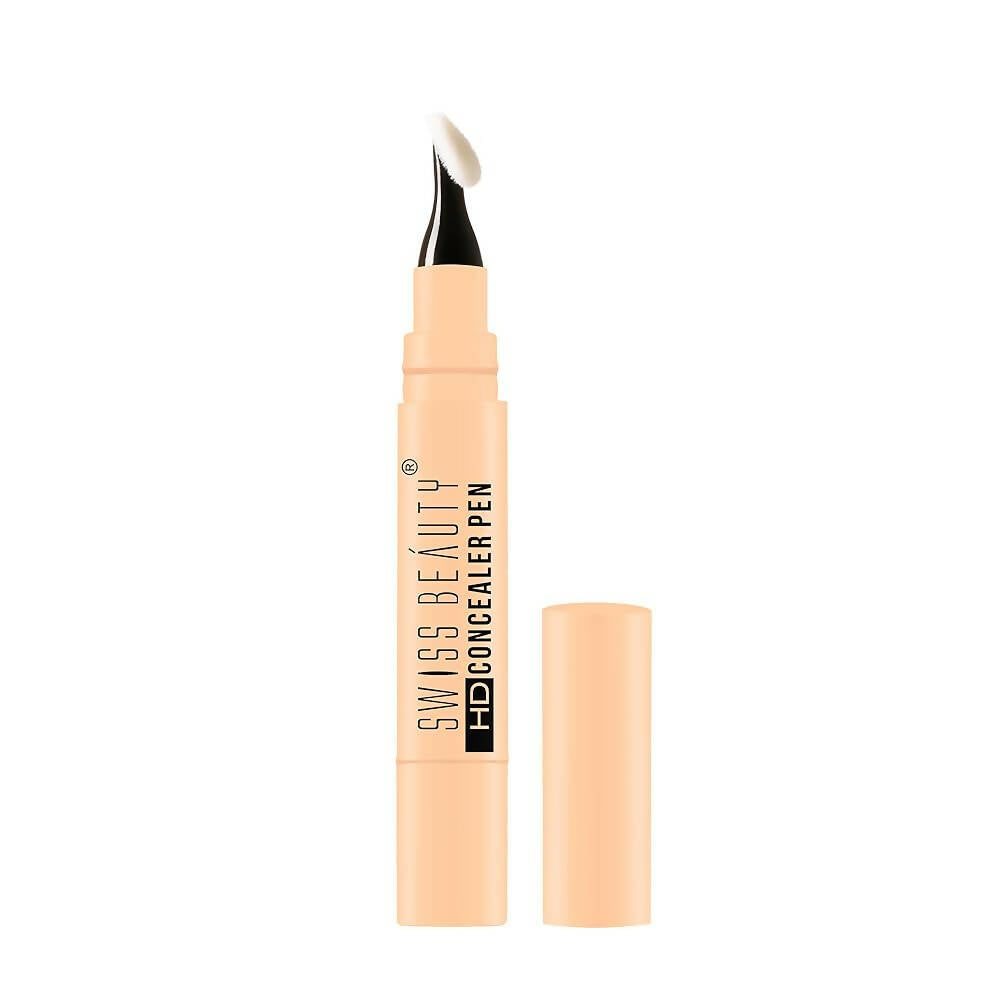 Swiss Beauty HD Concealer Pen - Creamy Beige - Distacart